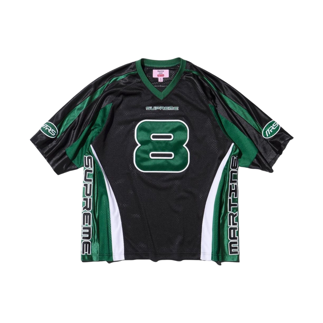 슈프림 x 마틴 로즈 풋볼 저지 블랙 - 24FW(Supreme x Martine Rose Football Jersey Black - 24FW)
