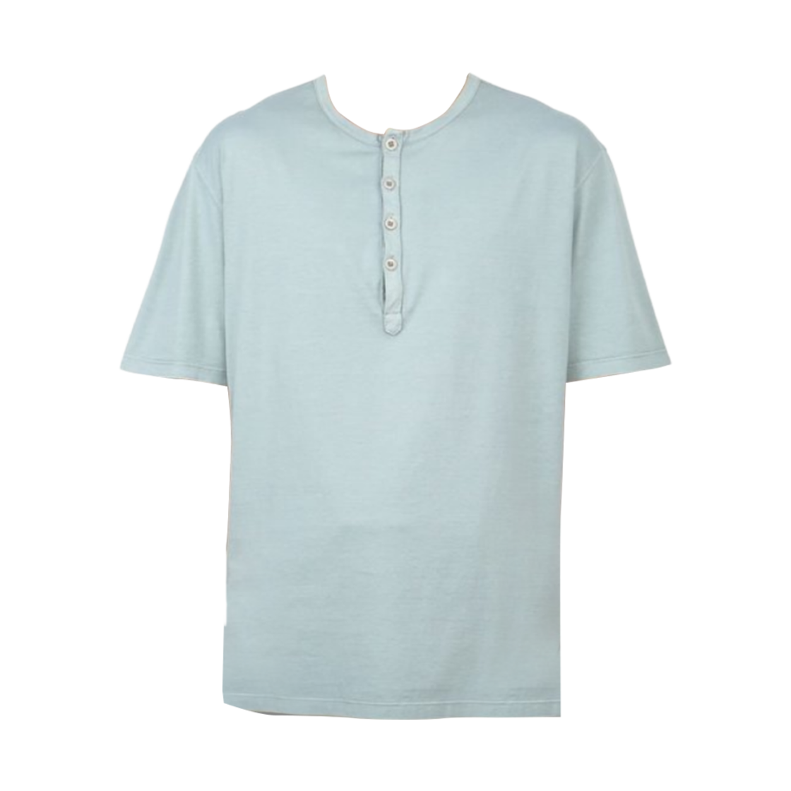 23CTCUH05088-A06021-923 Ten C Logo Patch Button T-Shirt Titanium Grey