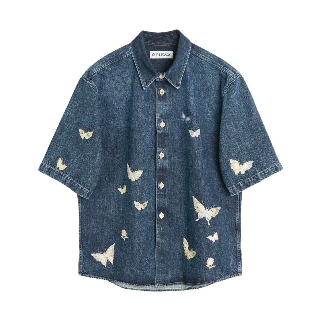 아워레가시 비욘드 셔츠 숏슬리브 웨스턴 블루 버터플라이(Our Legacy Beyond Shirt Shortsleeve Western Blue Butterfly)