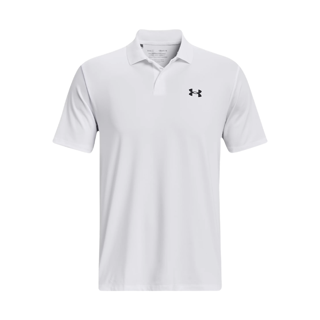 1377374-100 Under Armour UA Matchplay Polo White Pitch Grey