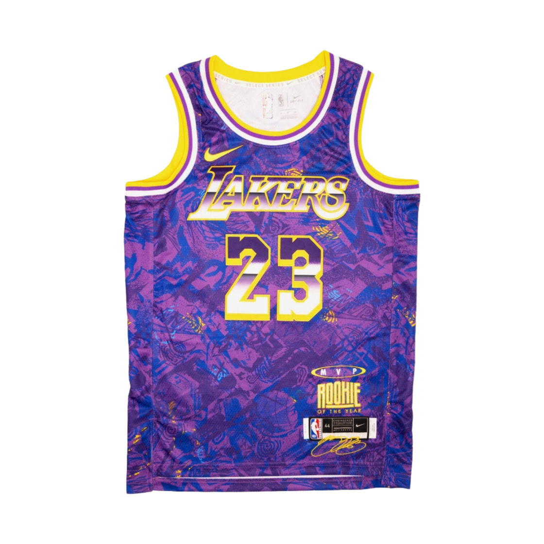 나이키 르브론 제임스 LA 레이커스 셀렉티드 에디션 저지 퍼플(Nike LeBron James LA Lakers Seleted Edition Jersey Purple)