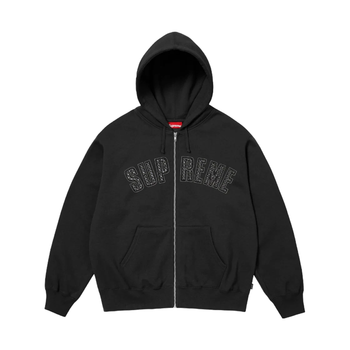 Supreme Supreme x B.B. Simon Zip Up Hooded Sweatshirt Black - 25SS · L