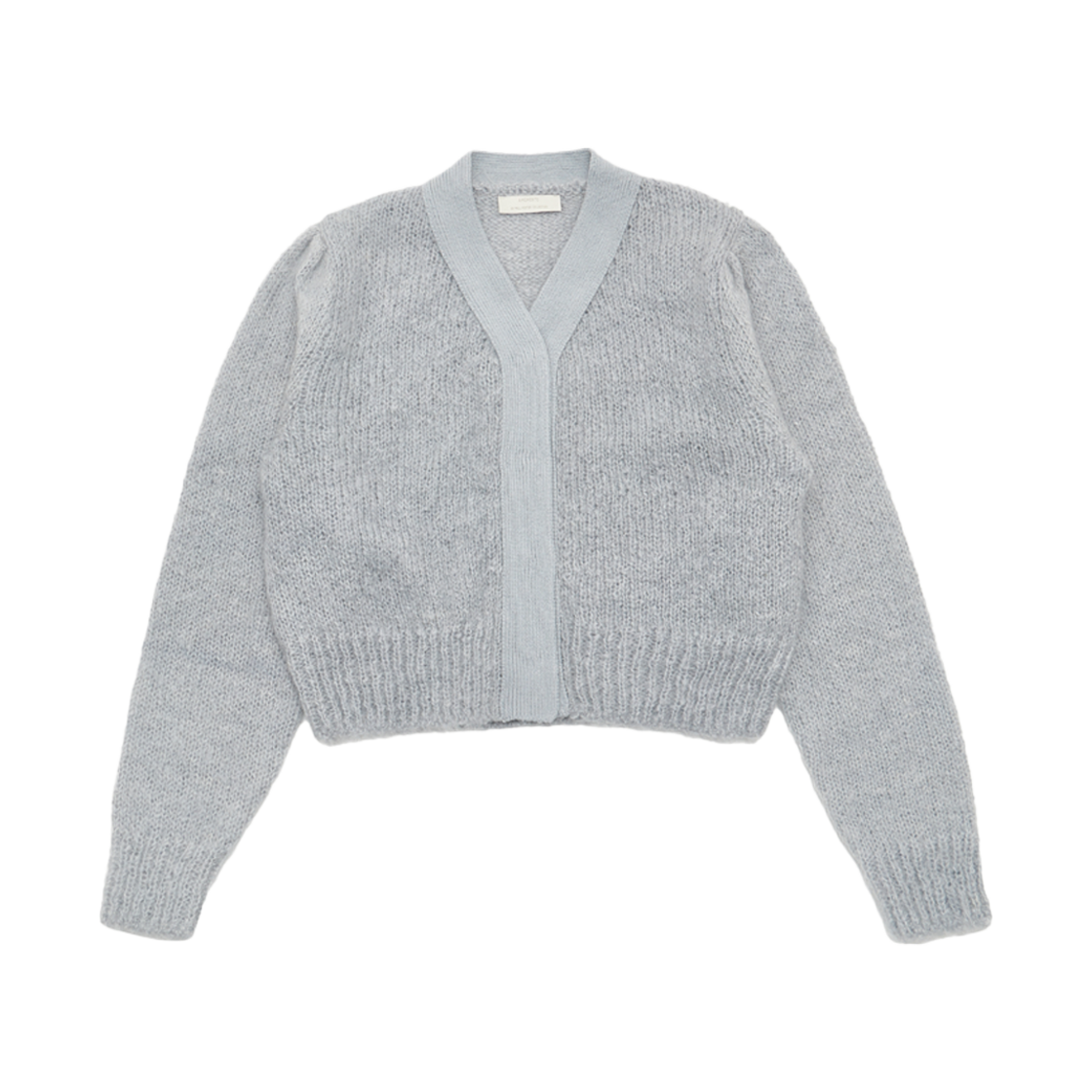 KW4DKNCAM06MT Amomento Women Grandma Cardigan Light Mint - 24FW