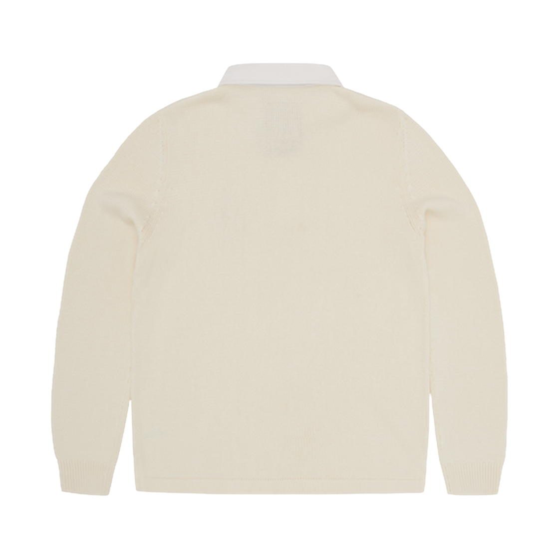 코르테이즈 로얄 크레스트 니트 럭비 셔츠 크림(Corteiz Royale Crest Knit Rugby Shirt Cream) - 2