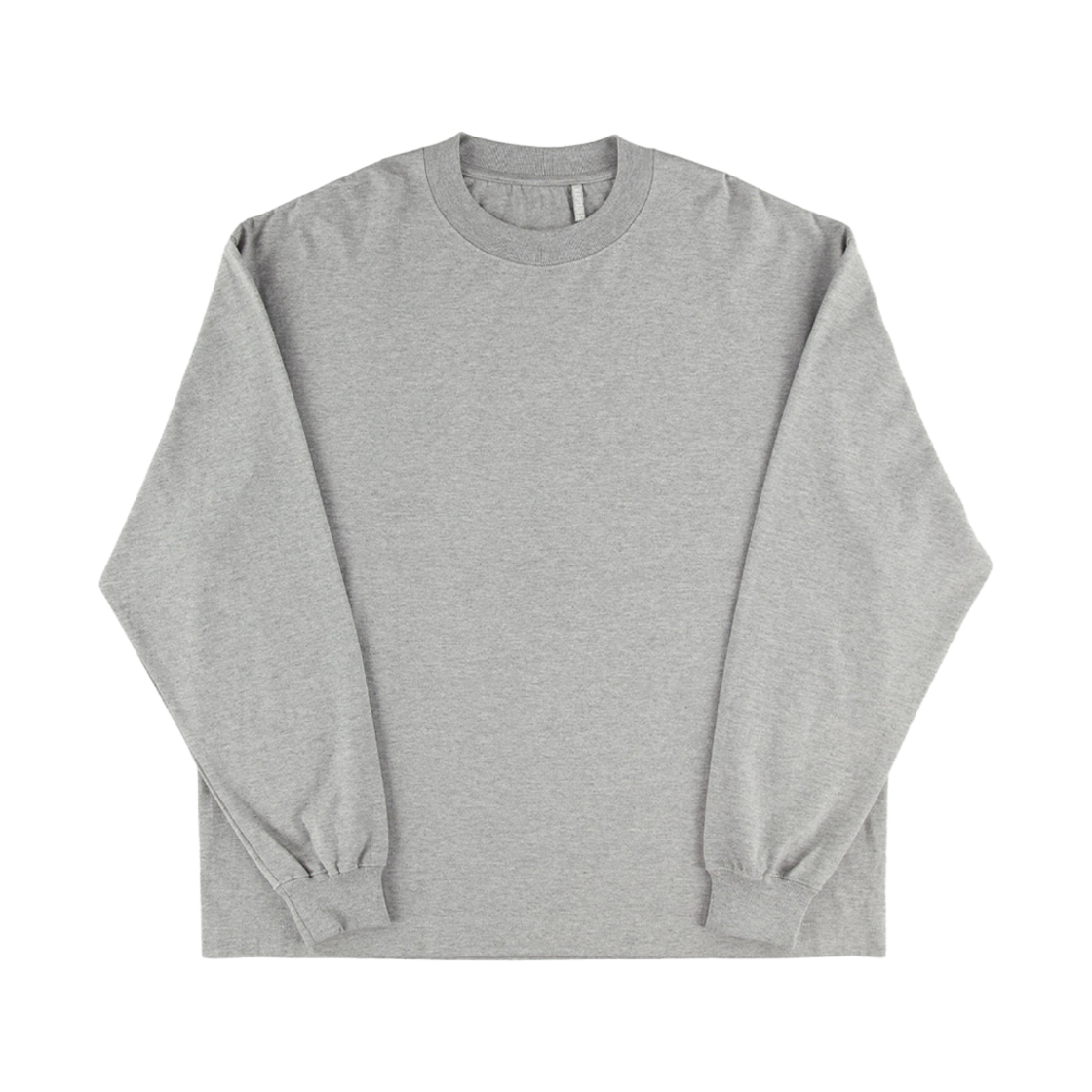 A0KS0000MZQ8 Kaptain Sunshine Suvin Supima Tube L/S T-Shirt Heavy Feather Grey