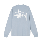 Stussy Basic Stussy LS T-Shirt Steel 2021