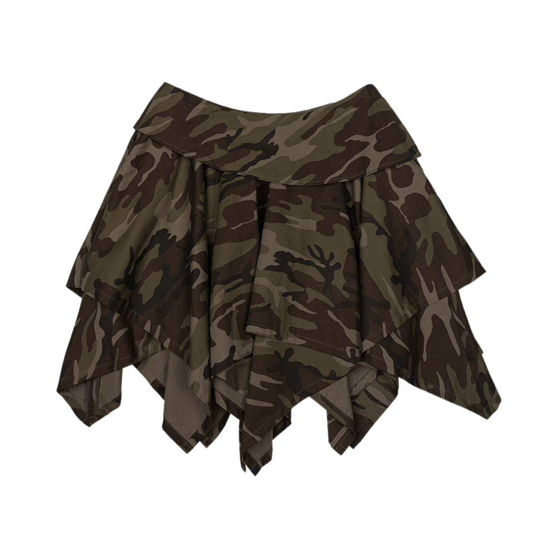 미디어(82) 셔츠 스커트 카모(MEDIA(82) Shirt Skirt Camo)
