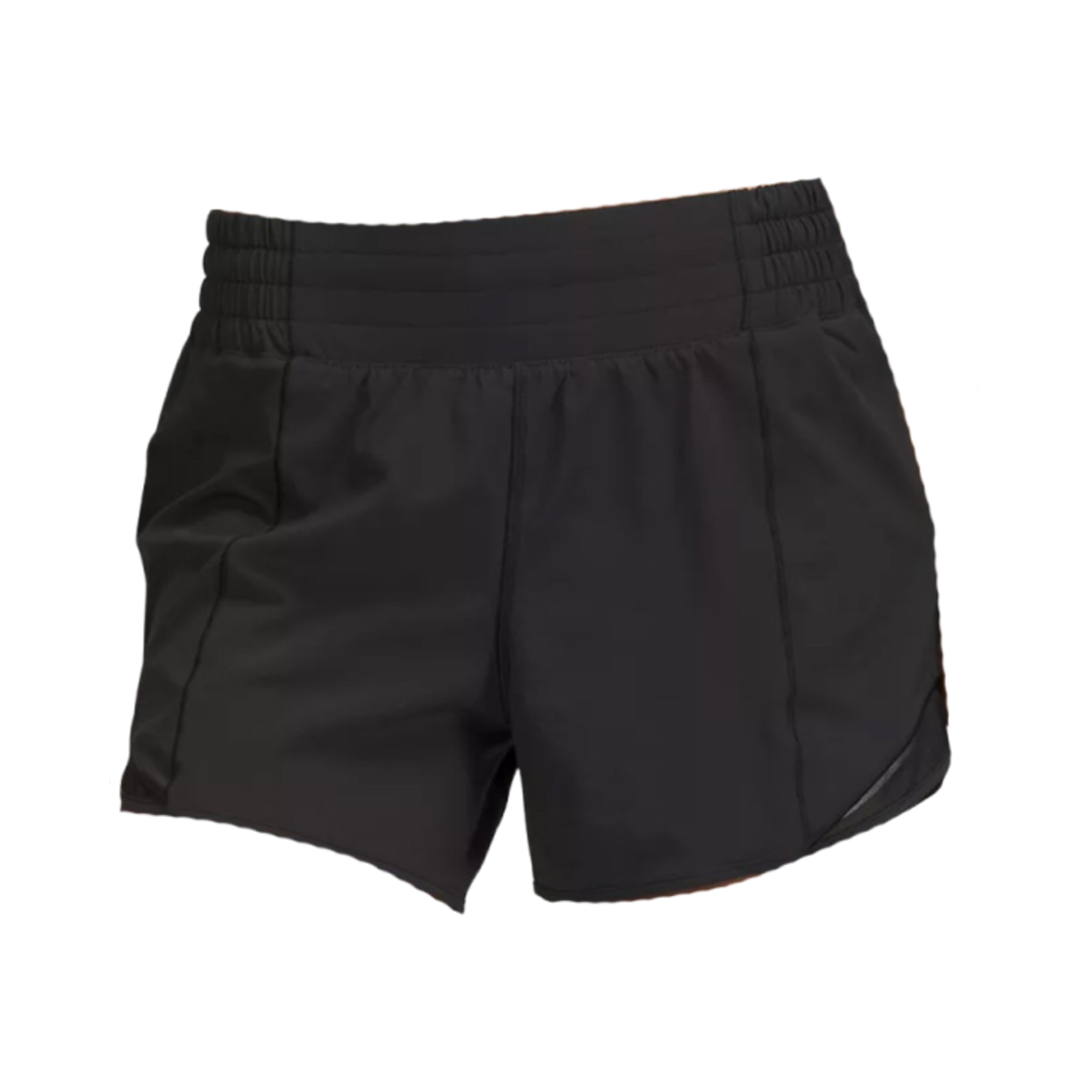 LW7ARIT (W) Lululemon Hotty Hot High-Rise Lined Short 4 Inch Black