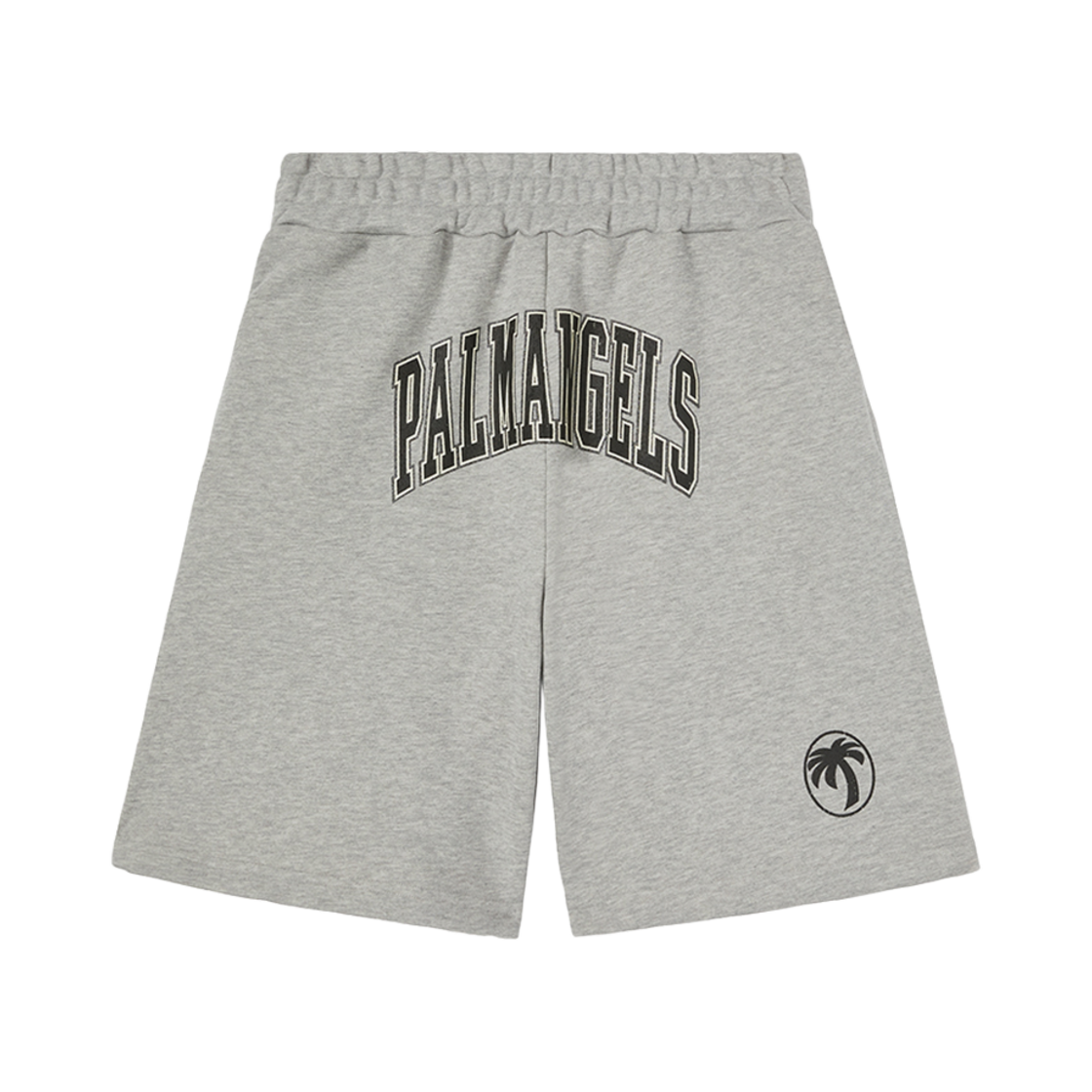팜엔젤스 컬리지 팜 스웨트쇼츠 그레이 멜란지(PALM ANGELS College Palm Sweatshorts Grey Melange)