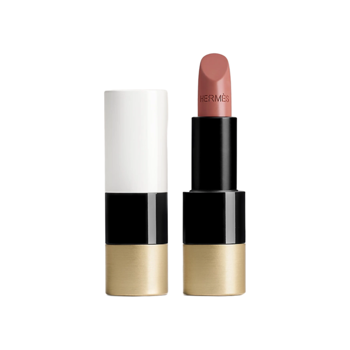 에르메스 루즈 에르메스 새틴 립스틱 20 베쥬 도톰(Hermes Rouge Herme Satin Lipstick 20 Beige d'Automne) - 1