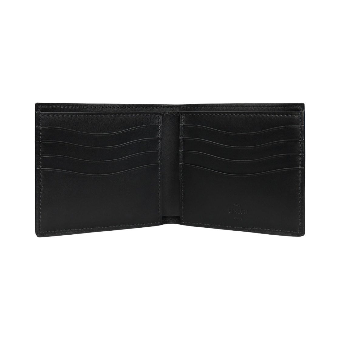 벨루티 마코레 스크리토 레더 지갑 레드 선셋(Berluti Makore Scritto Leather Wallet Red Sunset) - 2