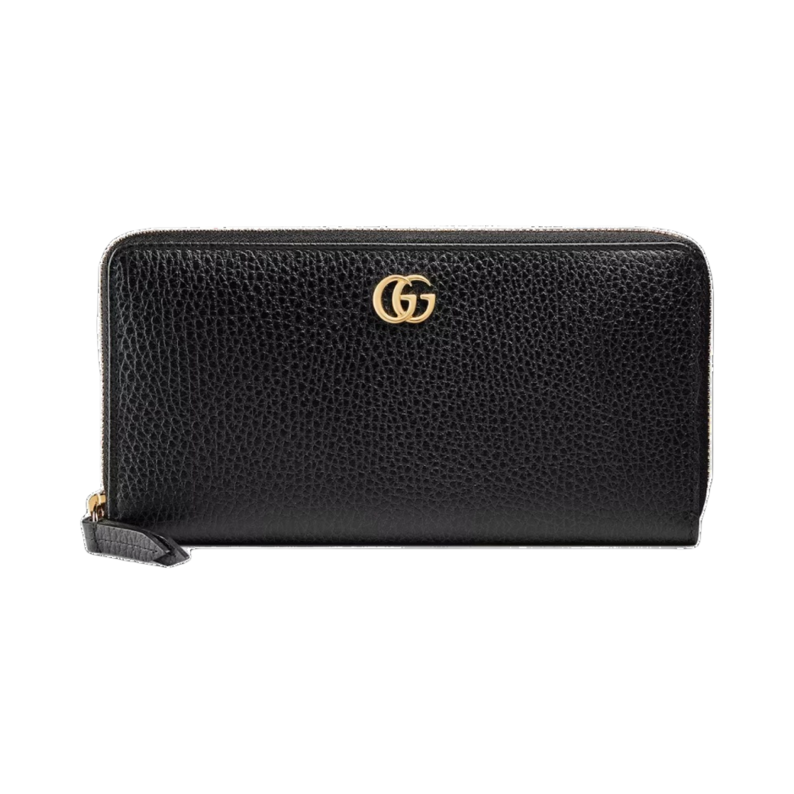구찌 레더 집 어라운드 지갑 블랙 레더(Gucci Leather Zip Around Wallet Black Leather) - 1