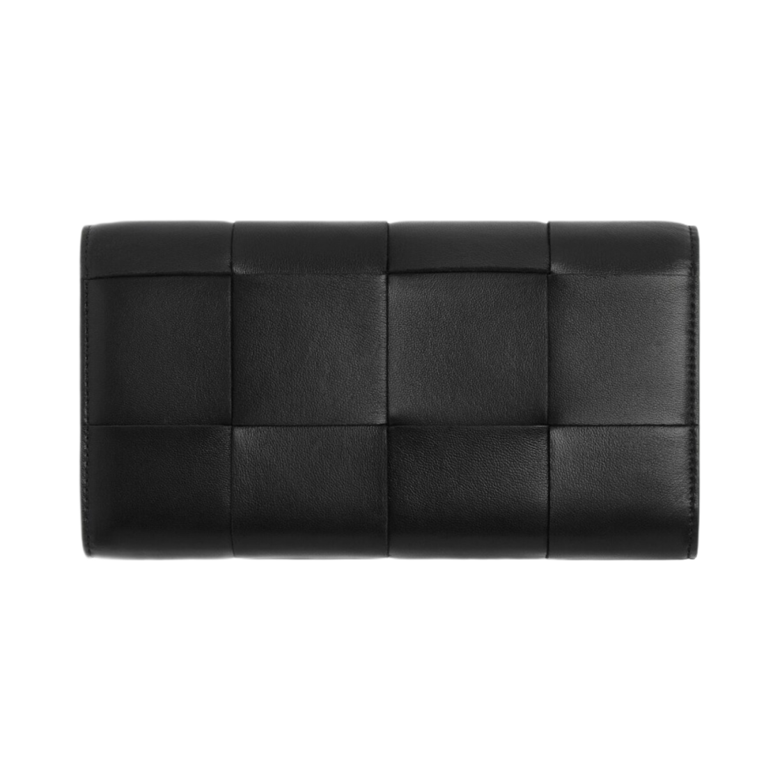 보테가 베네타 카세트 라지 플랩 지갑 블랙(Bottega Veneta Cassette Large Flap Wallet Black) - 3