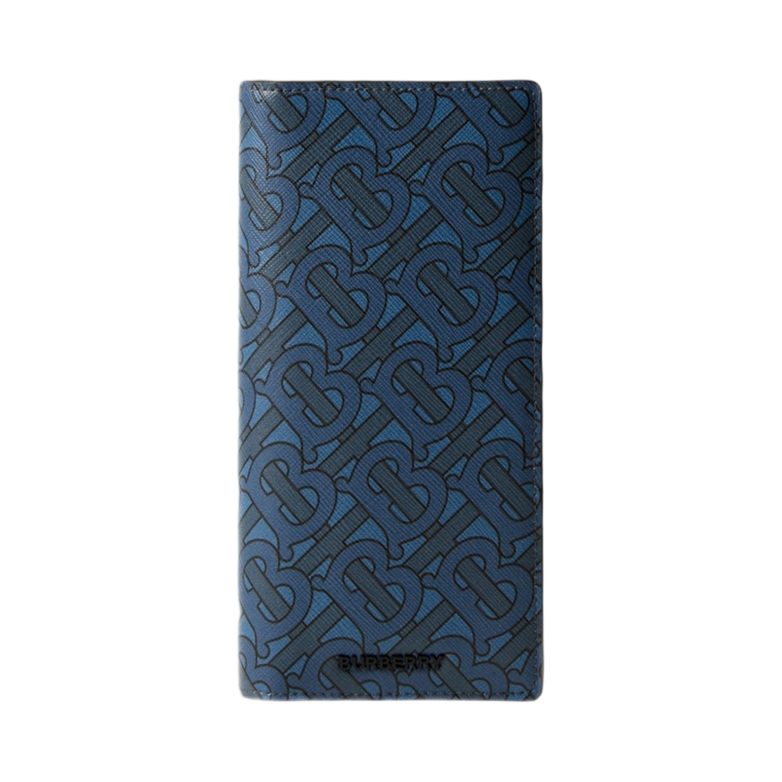 버버리 모노그램 프린트 롱 지갑 네이비(Burberry Monogram Print Long Wallet Navy) - 1