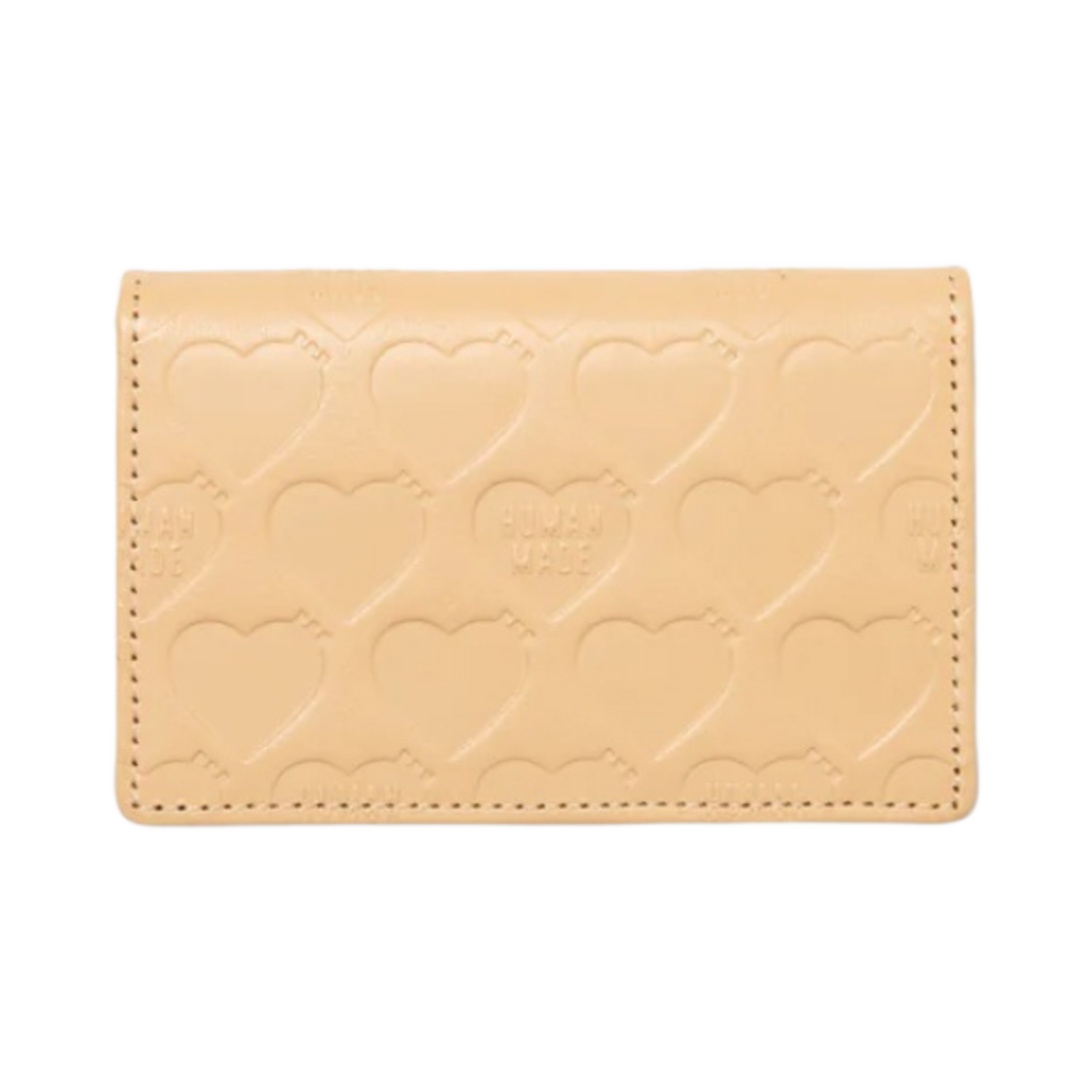 휴먼 메이드 레더 카드 케이스 베이지