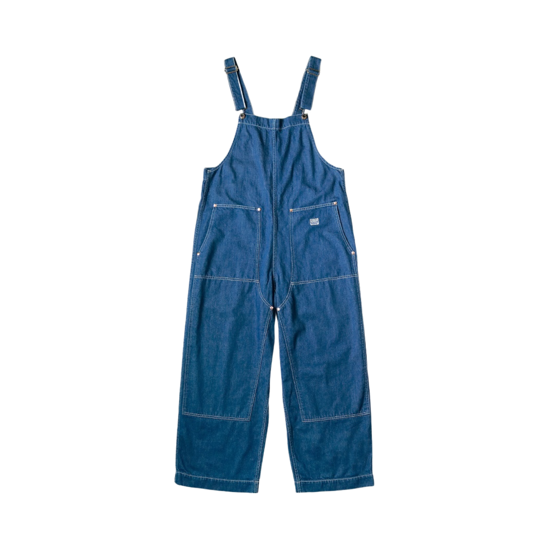 캐피탈 11.5온즈 데님 스미스 오버롤 인디고(Kapital 11.5 oz. Denim Smith Overalls Indigo) - 1