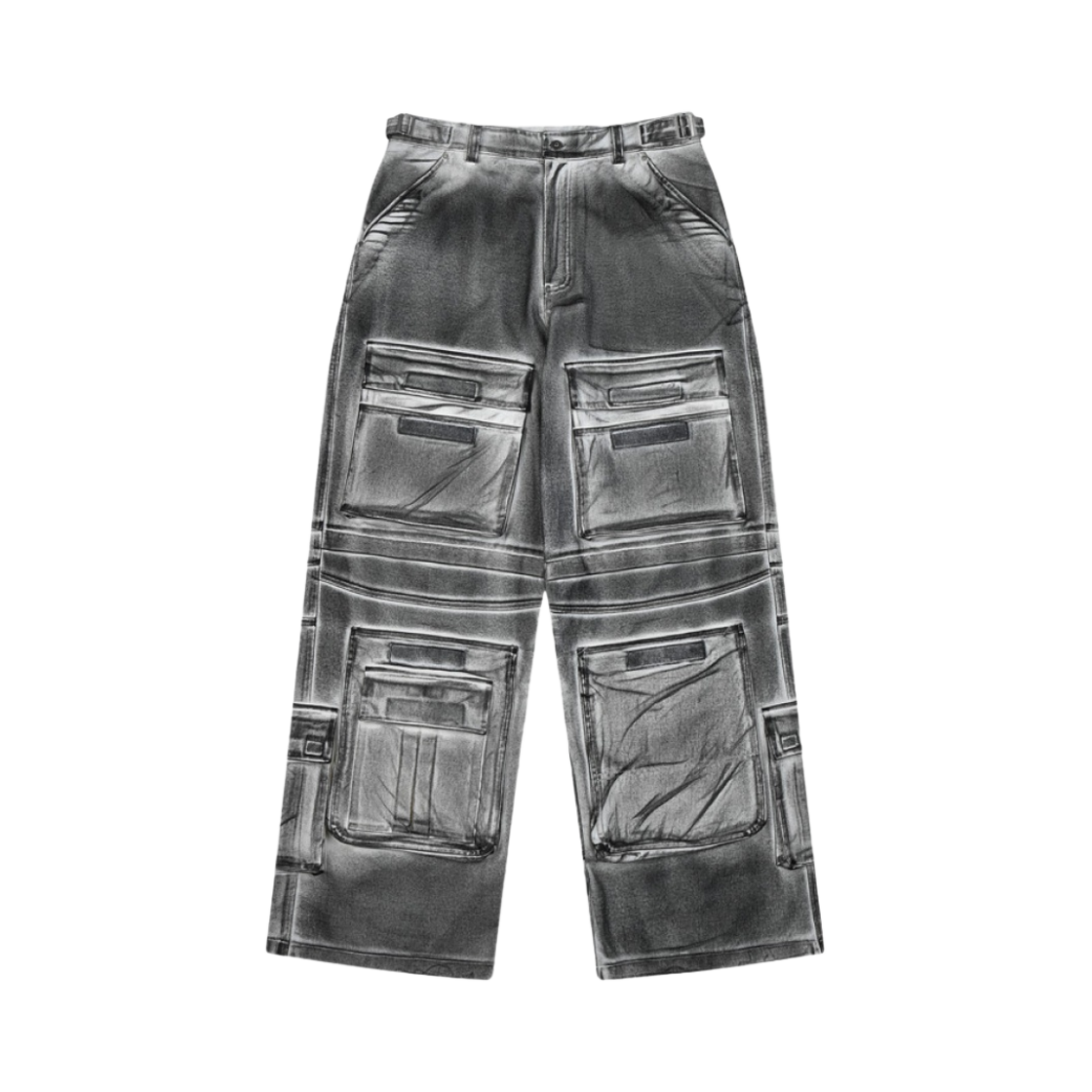 프로젝트 G/R 페인티드 데님 카고 더티 화이트(Project G/R Painted Denim Cargo Dirty White)