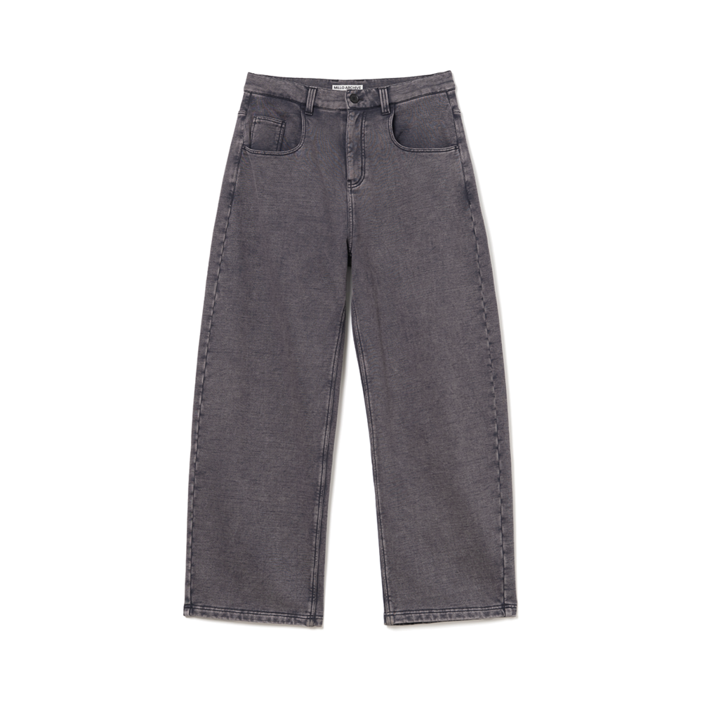 ML575WPU Millo Archive Reflect Curved Sweat Pants Washed Purple