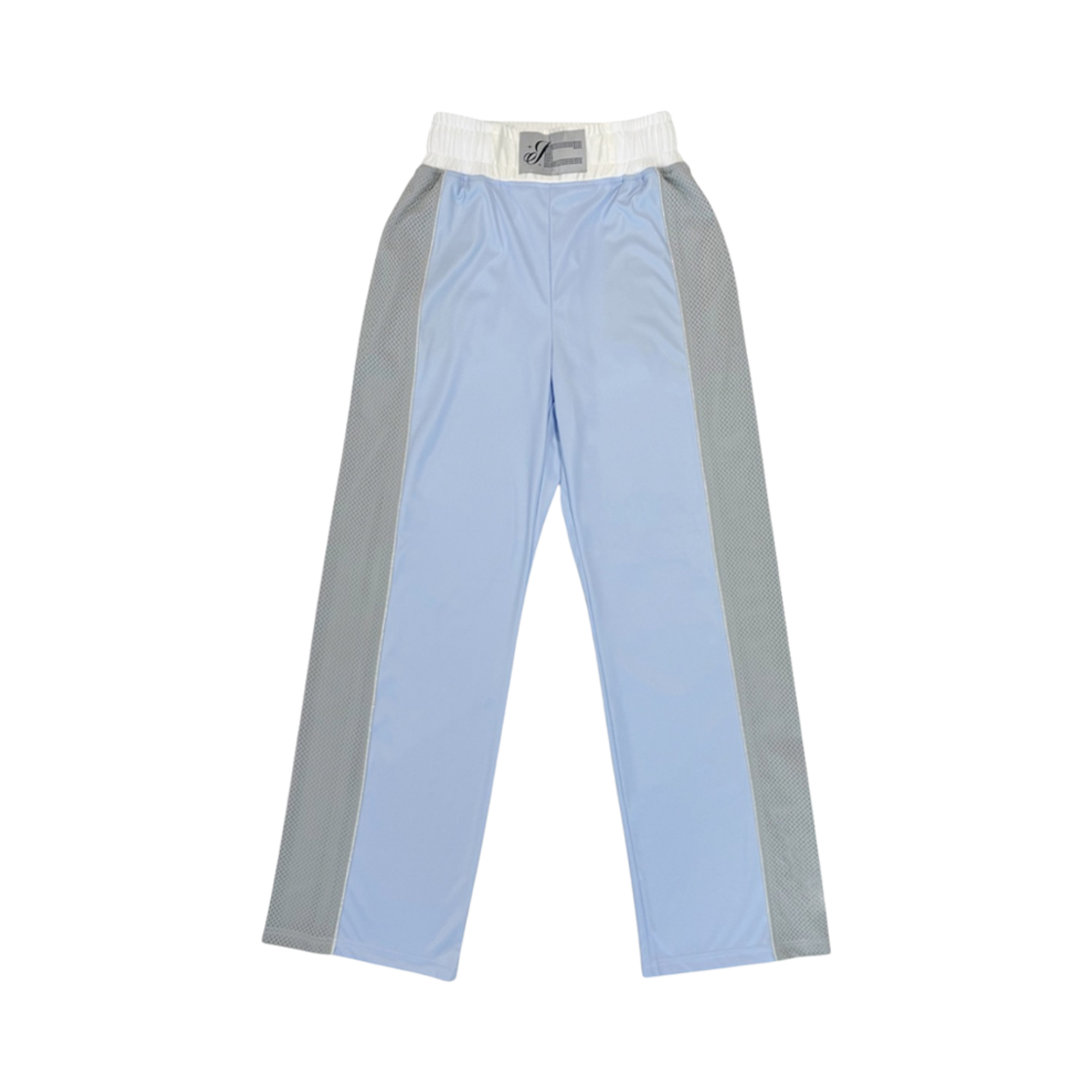 (W) 지초이 게임 팬츠 페일 블루 라이트 그레이((W) Jichoi Game Pants Pale Blue Light Grey)