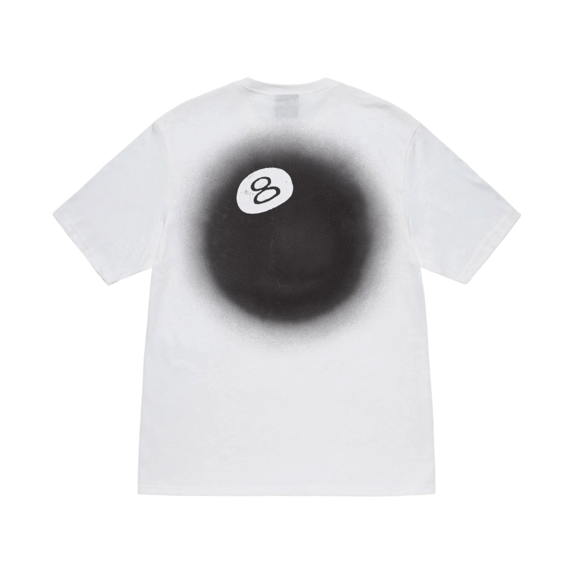 스투시 8볼 페이드 티셔츠 화이트(Stussy 8 Ball Fade T-Shirt White)