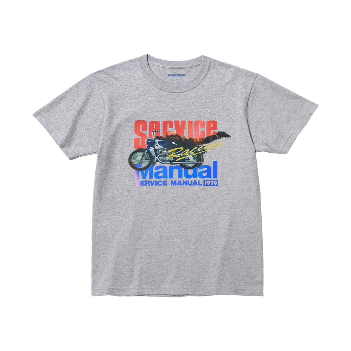 서비스매뉴얼 플라잉 1979 티셔츠 그레이(Service Manual Flying 1979 T-Shirts Gray)
