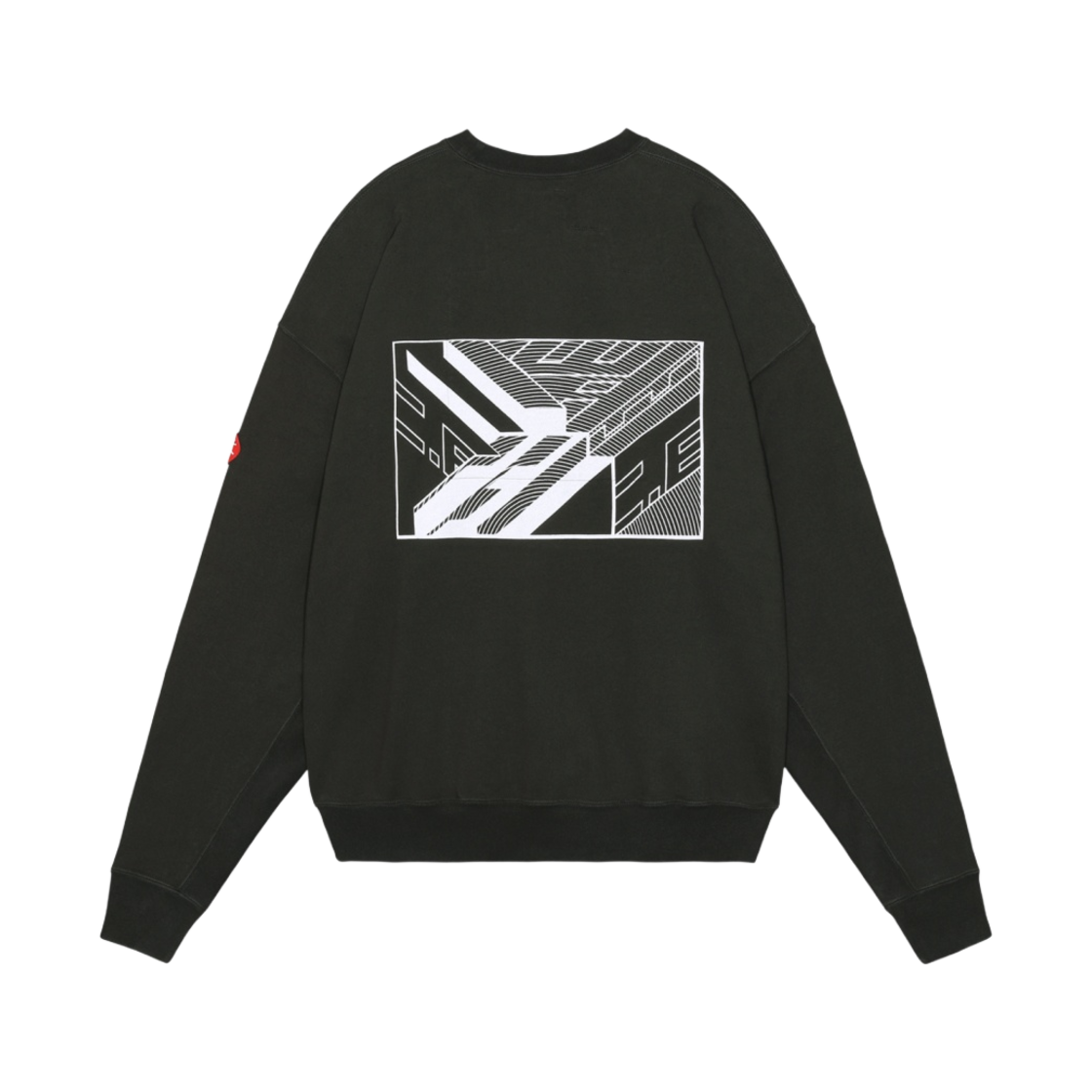 카브엠트 워시드 디멘션 크루넥 블랙 - 24SS(Cav Empt Washed Dimensions Crewneck Black - 24SS) - 2