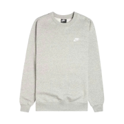 (W) Nike NSW Club Fleece Crewneck Sweatshirt Dark Grey Heather - US/EU