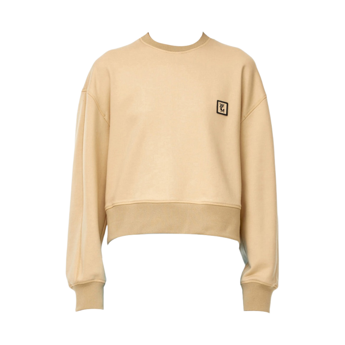 (W) 우영미 코튼 백로고 스웨트셔츠 베이지 - 23SS((W) Wooyoungmi Cotton Back Logo Sweatshirt Beige -23SS) - 2