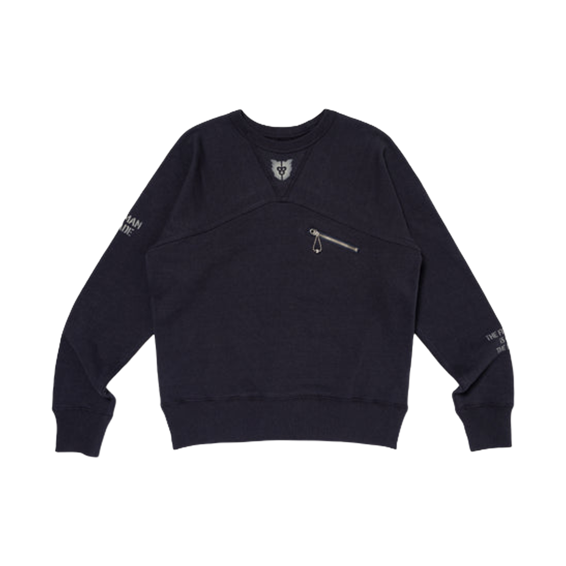 HM28CS008 Human Made Crewneck Sweatshirt Navy