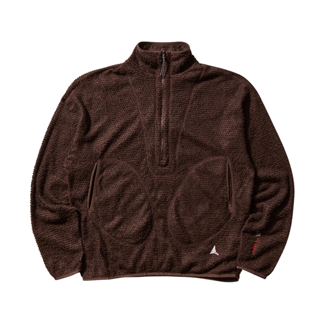 로아 알파 다이렉트 하프 집 다크 브라운(Roa Alpha Direct Half Zip Dark Brown)