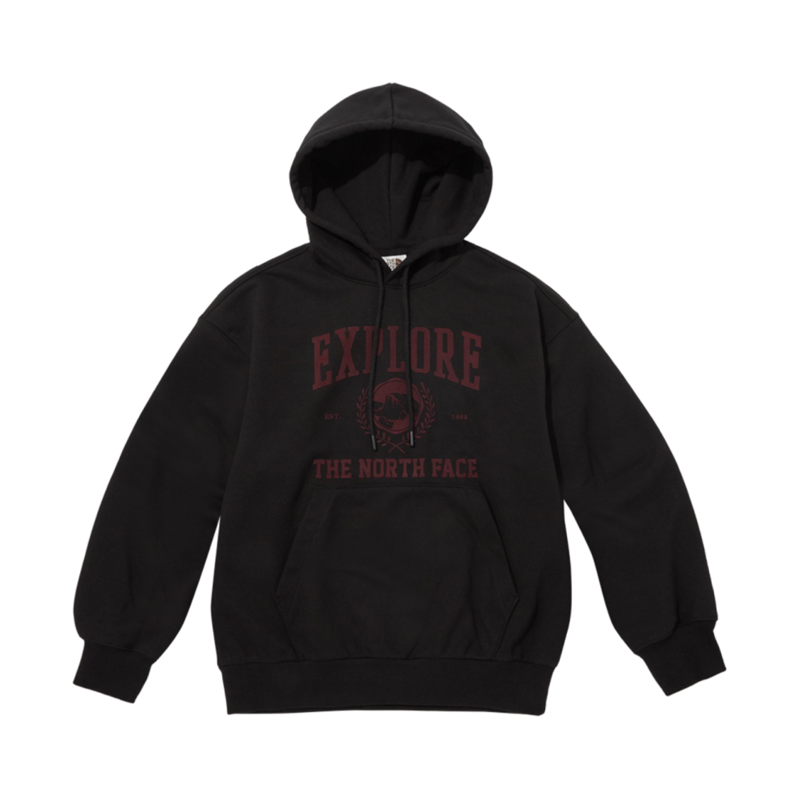 노스페이스 화이트 라벨 익스플로어 후드 풀오버 블랙(The North Face White Label Explore Hoodie Pullover Black) - 1