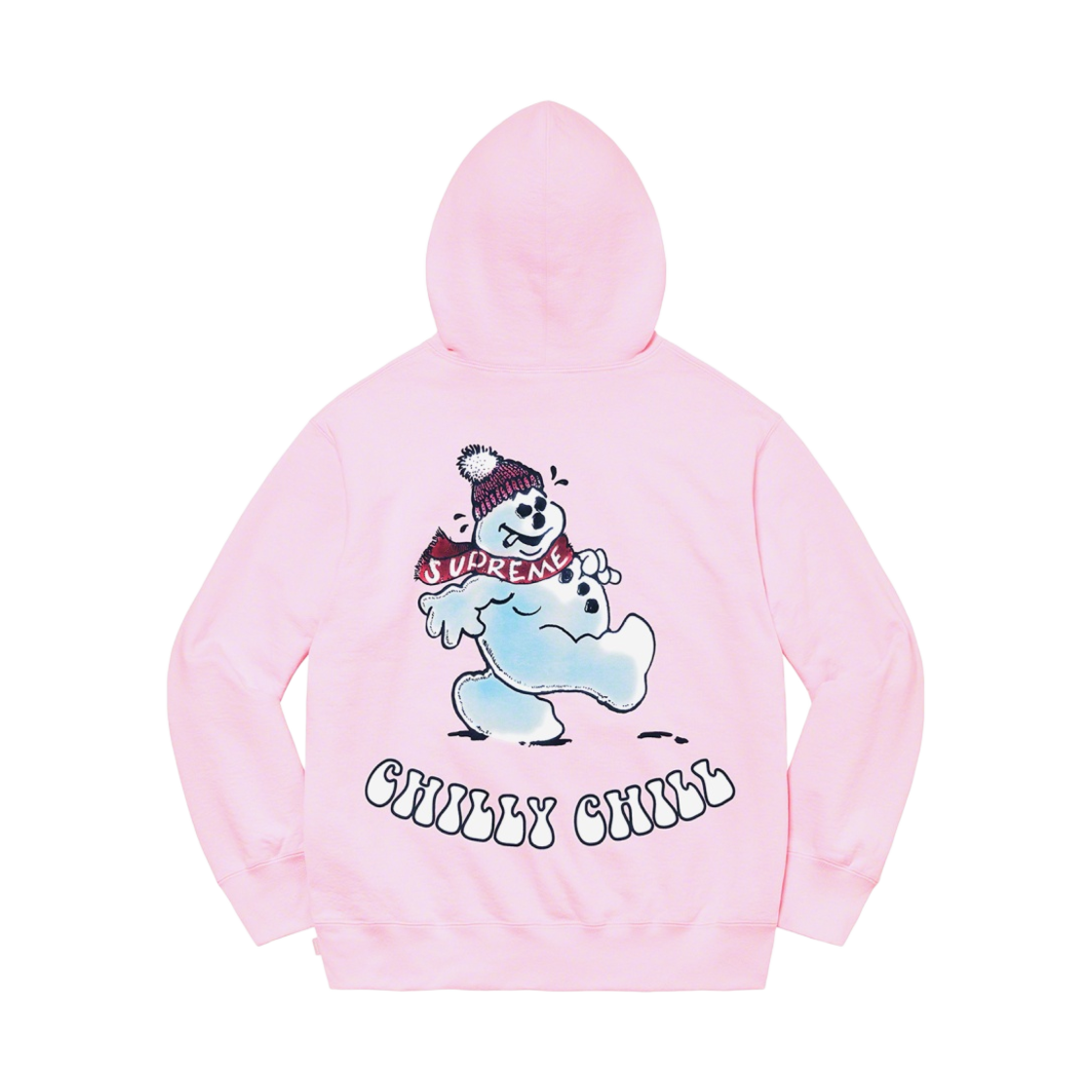 슈프림 스노우맨 후드 스웨트셔츠 라이트 핑크 - 21FW(Supreme Snowman Hooded Sweatshirt Light Pink - 21FW) - 1