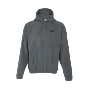 Nike Club Polar Fleece Pullover Hoodie Dark Grey - Asia