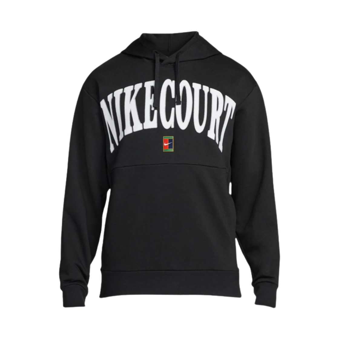 FQ2094-010 Nike Court Heritage Fleece Tennis Hoodie Black - Asia
