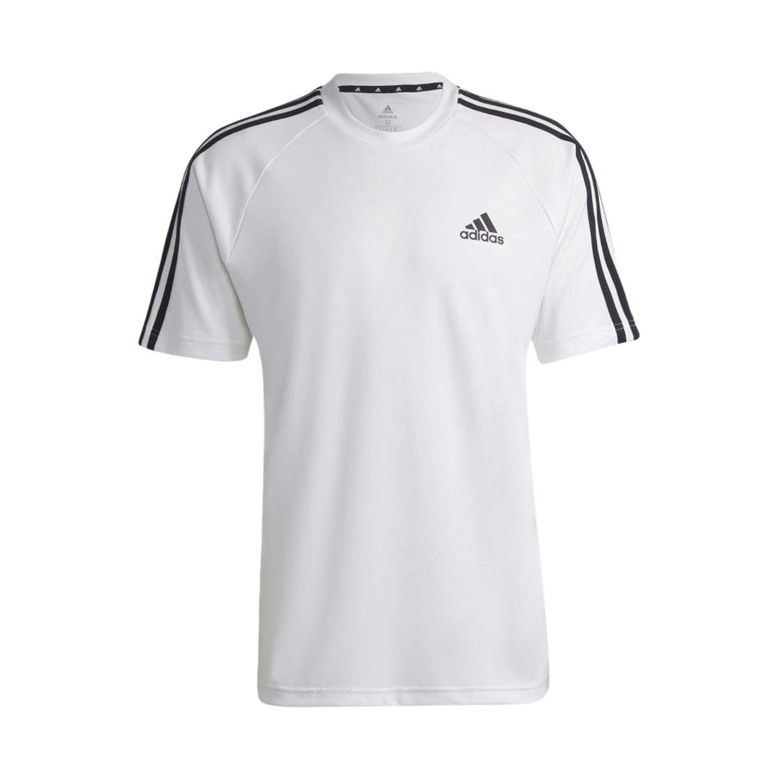 H28900 Adidas Sereno 3-Stripes T-Shirt White - KR Sizing