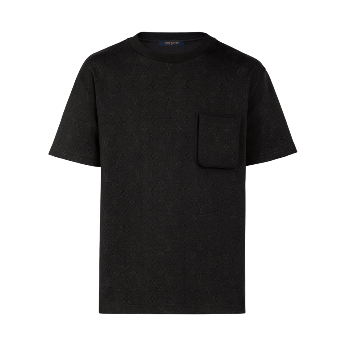 루이비통 시그니처 3D 포켓 모노그램 티셔츠 블랙(Louis Vuitton Signature 3D Pocket Monogram T-Shirt Black) - 1