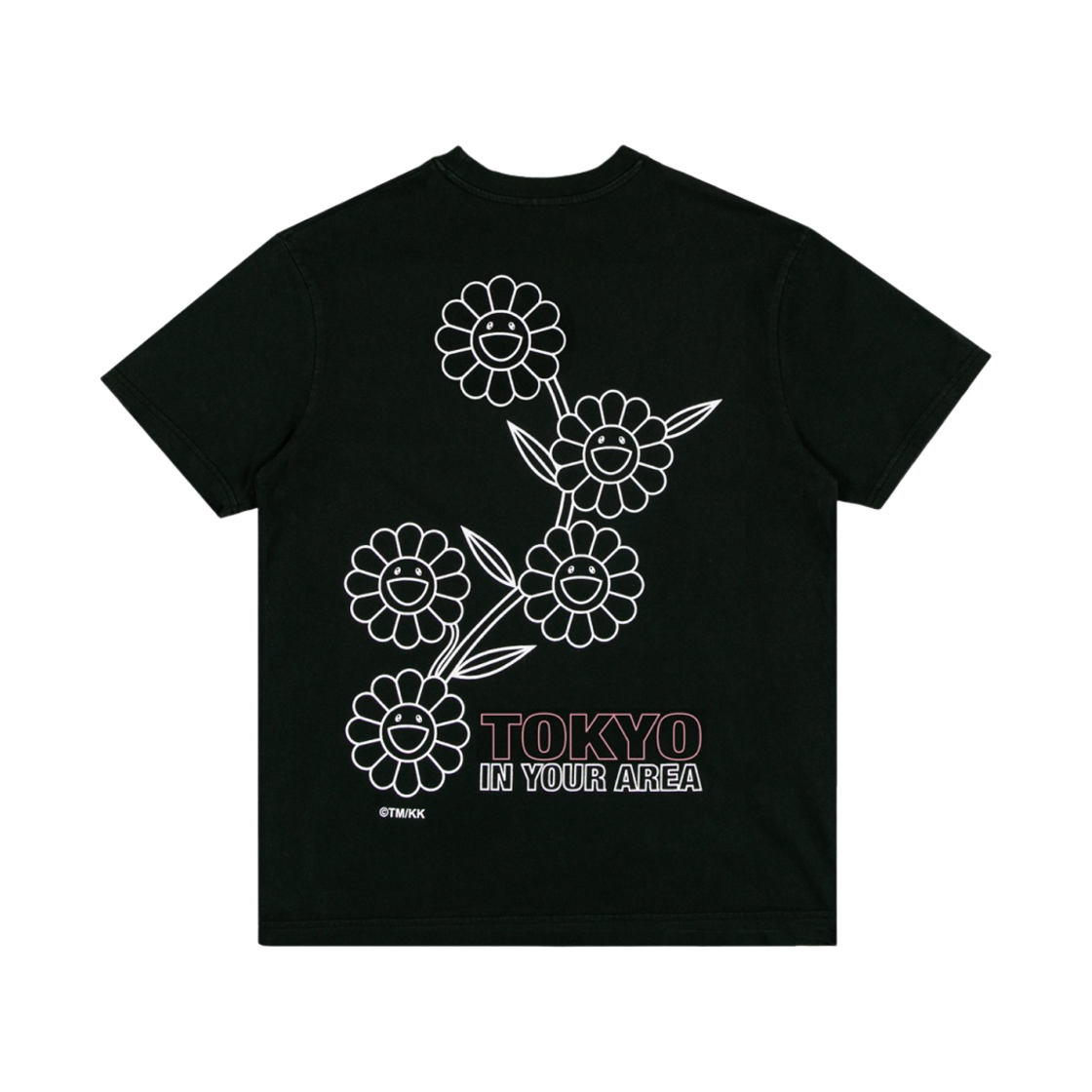 카이카이키키 x 블랙핑크 도쿄 한정 티셔츠 블랙(Kaikai Kiki x Blackpink Tokyo Exclusive T-Shirt Black)