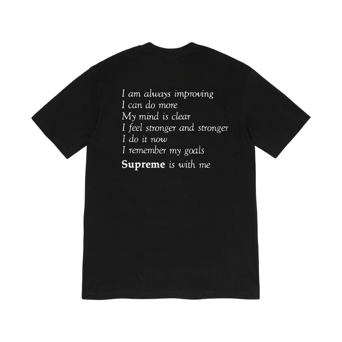 슈프림 스테이 포지티브 티셔츠 블랙 - 20FW(Supreme Stay Positive T-Shirt Black - 20FW) - 2