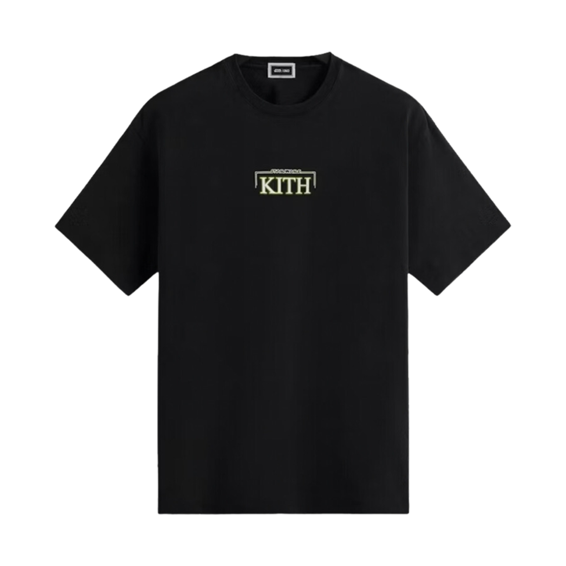 KHM031058-001 Kith X Star Wars Green Glow Vintage T-Shirt Black