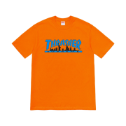 Supreme x Thrasher Skyline T-Shirt Orange - 21FW