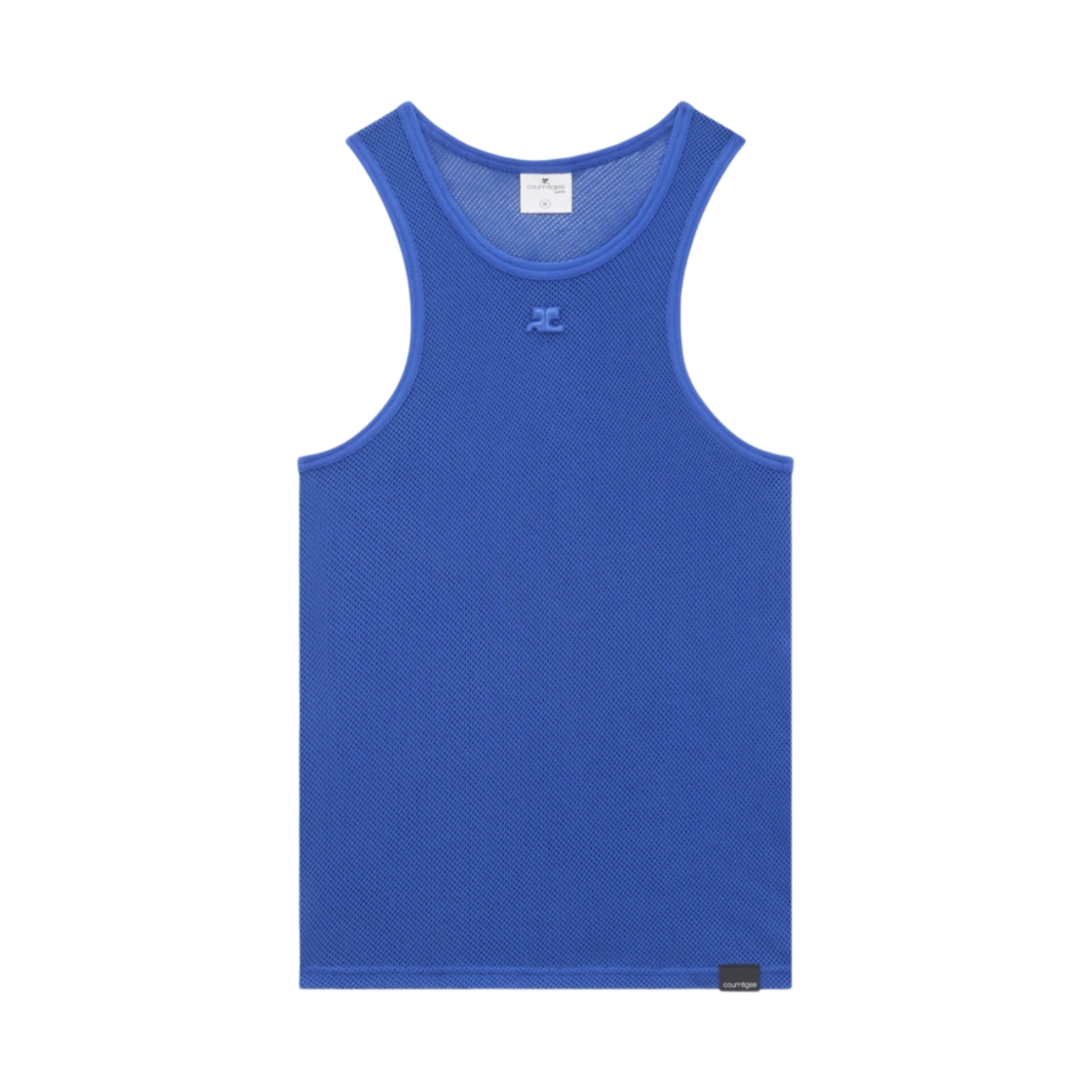 꾸레쥬 메쉬 AC 탱크탑 빈티지 블루(Courreges Mesh AC Tank Top Vintage Blue) - 1