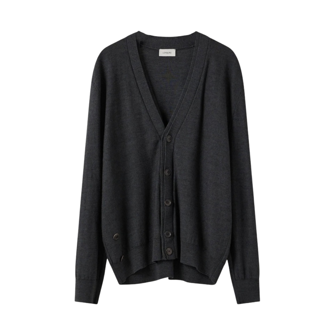르메르 메리노 블렌드 트위스트 가디건 징크(Lemaire Merino Blend Twisted Cardigan Zinc) - 1