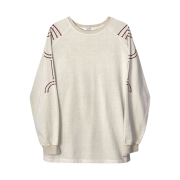 Ignota Core:6 Type.1 Column Long Sleeve T-Shirt Light Beige