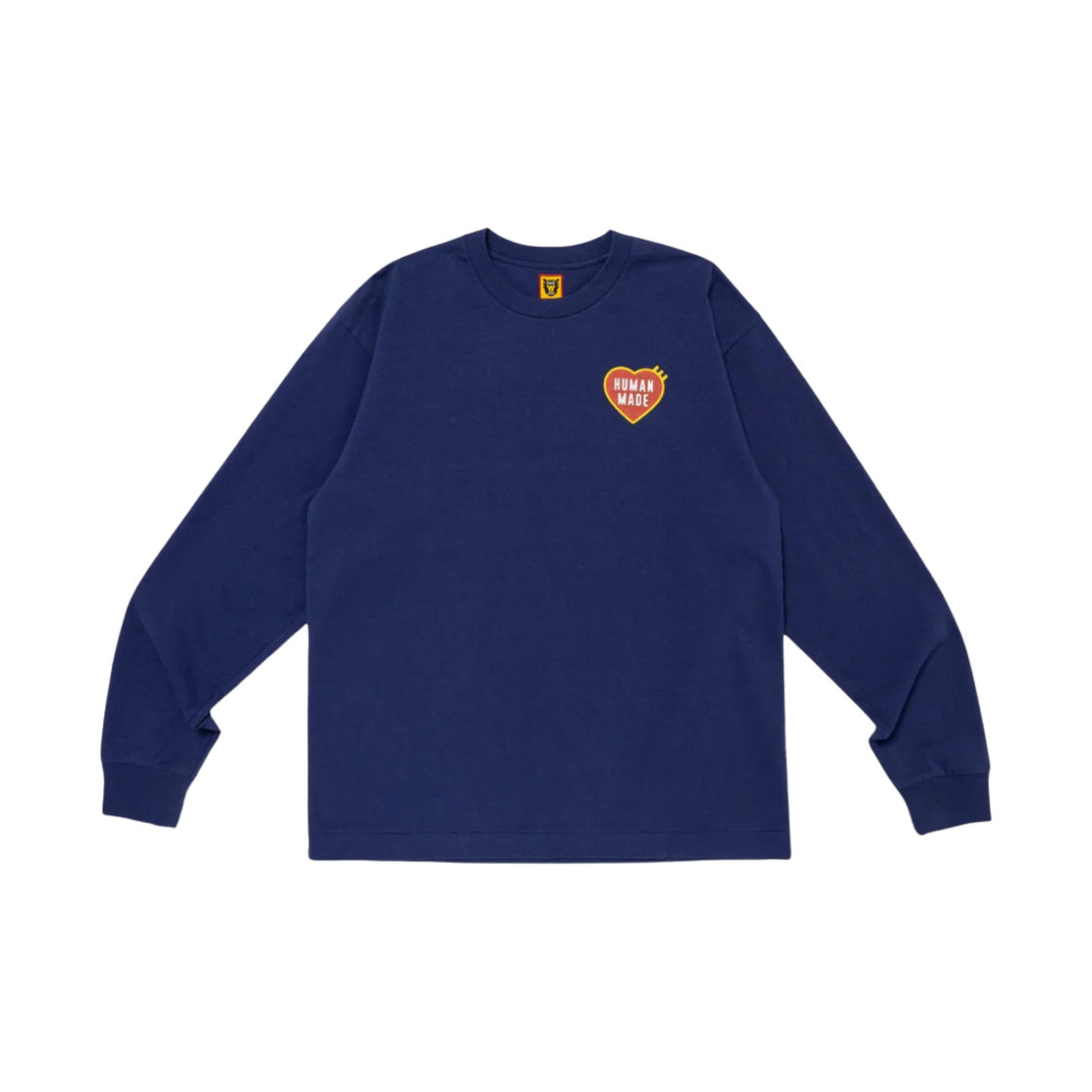 HM28CS038 Human Made Graphic L/S T-Shirt Navy