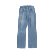 Auralee Selvedge Faded Light Denim Pants Light Indigo