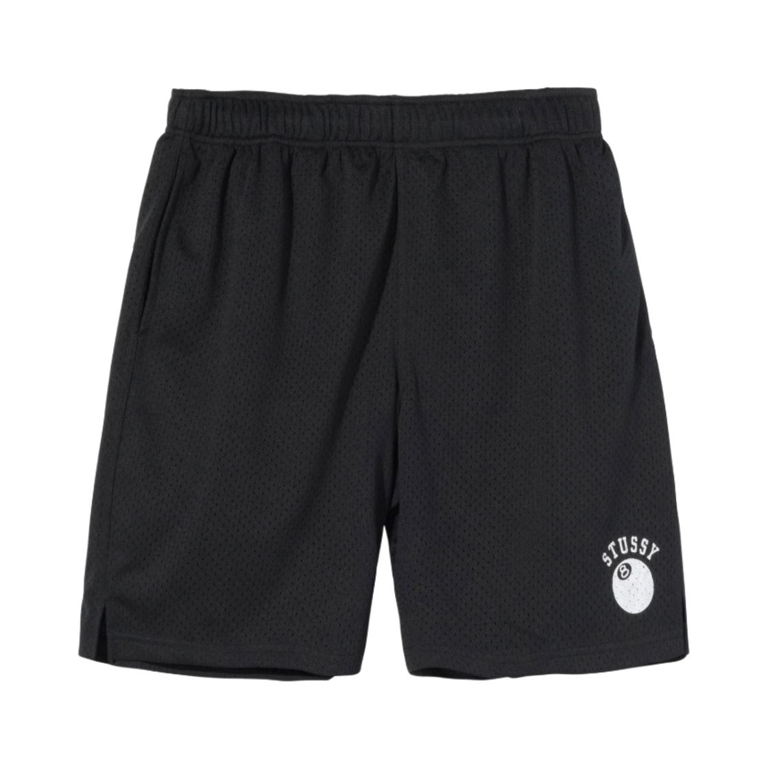 스투시 8볼 메쉬 쇼츠 블랙(Stussy 8 Ball Mesh Shorts Black)