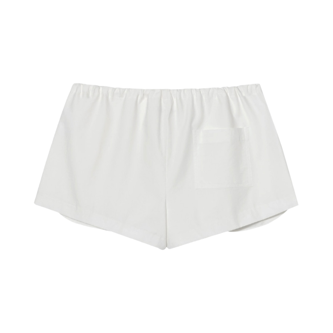 (W) 글로니 윌셔 코튼 쇼츠 화이트((W) Glowny Wilshire Cotton Shorts White) - 2