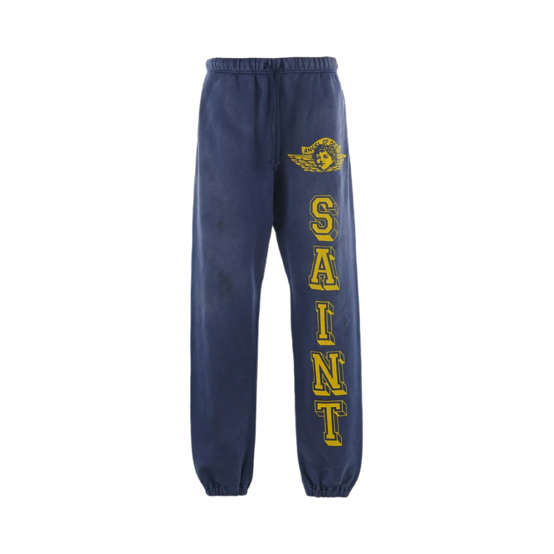 YS1-0000-053 Saint Mxxxxxx Angel Sweatpants Navy - 24AW
