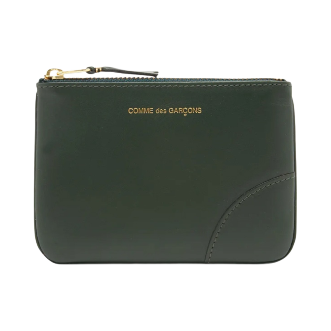 꼼데가르송 SA8100 클래식 레더 지갑 보틀 그린(Comme des Garcons SA8100 Classic Leather Wallet Bottle Green) - 1