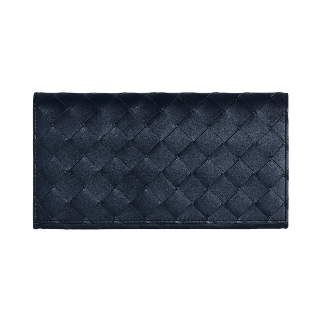 보테가 베네타 인트레치아토 코인 퍼스 장지갑 스페이스 폴른(Bottega Veneta Intrecciato Long Wallet with Coin Purse Space Pollen) - 1